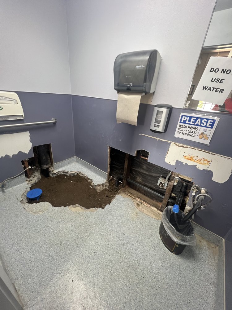 Slab leak repair by Prodigy Plumbing